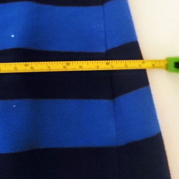 A New Day short sleeved Blue Black stripped dress | Size M - Picture 7 of 7